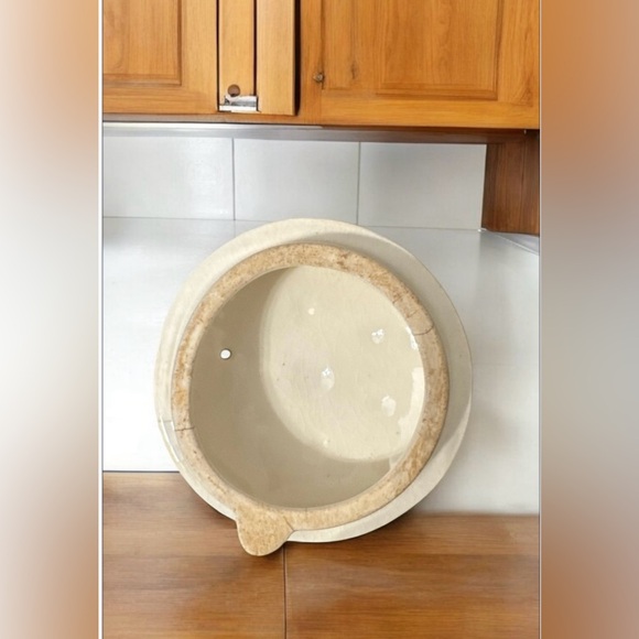 Polka Dot Teapot with Orange Accents - Picture 3 of 4